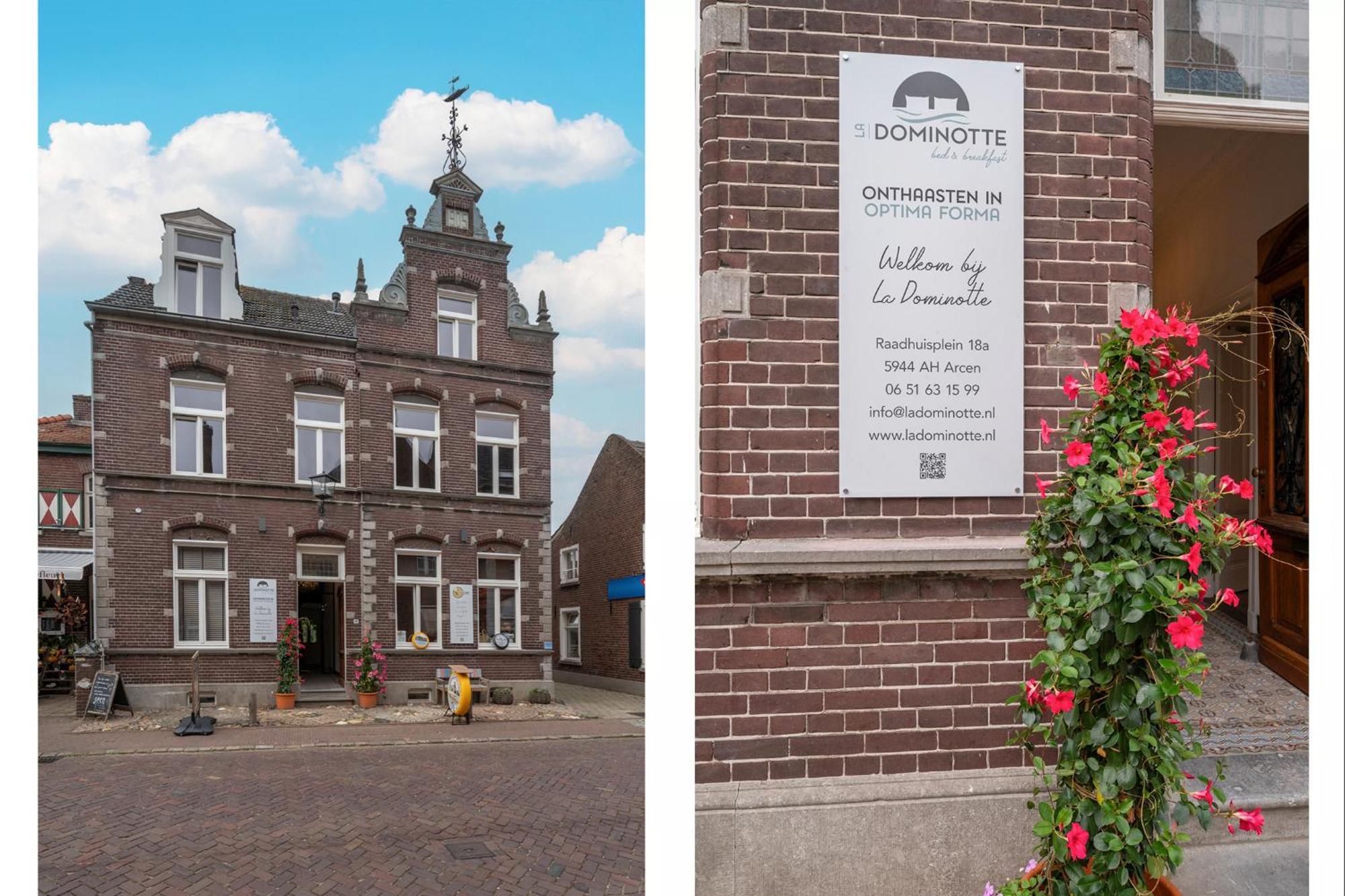 Bed and Breakfast La Dominotte Arcen Exterior foto